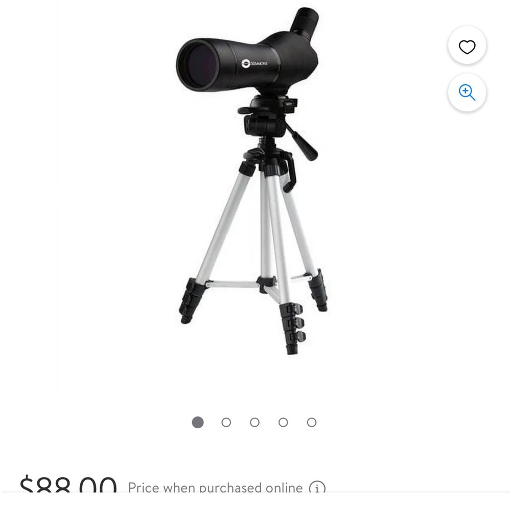 Simmons Blazer 20-60x60mm zoom spotting scope